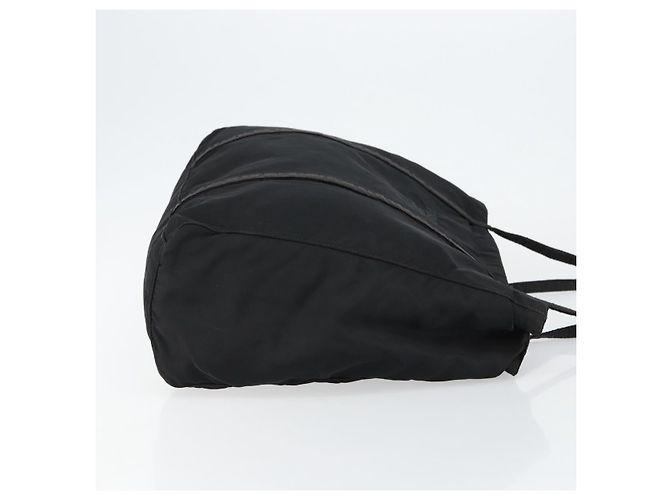 Borsa a Spalla PRADA Nylon Nero Argento Autentica 146770 - vista 4
