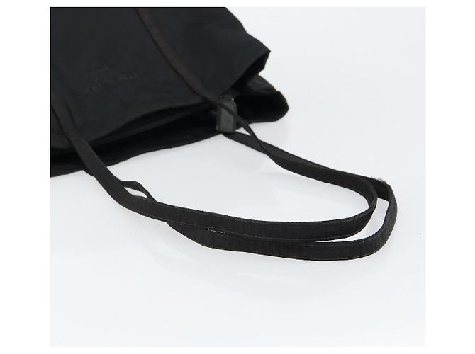 Borsa a Spalla PRADA Nylon Nero Argento Autentica 146770 - vista 7