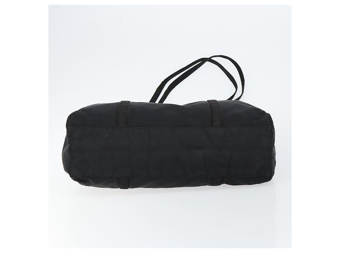 Borsa a Spalla PRADA Nylon Nero Argento Autentica 146770 - vista 9