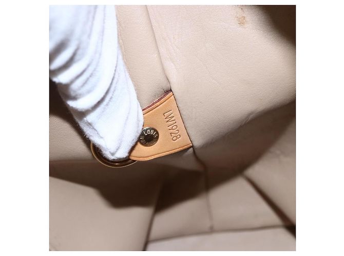 LOUIS VUITTON Borsa a Mano Houston Monogram Vernis Beige M91004 LV Auth 147674 - vista 12