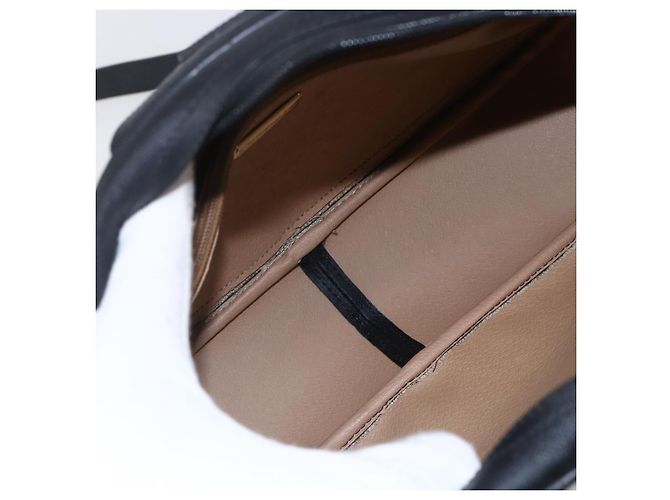 Borsa a Spalla in Tela Trotter Christian Dior Nera Auth ki6126 Nero D'oro - vista 12