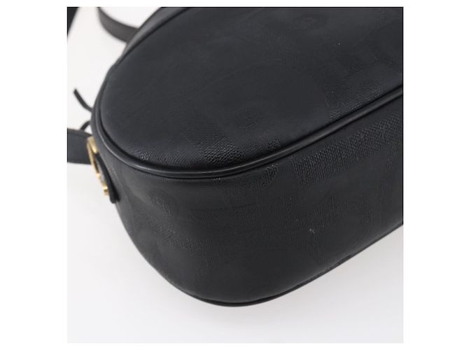 Borsa a Spalla in Tela Trotter Christian Dior Nera Auth ki6126 Nero D'oro - vista 14