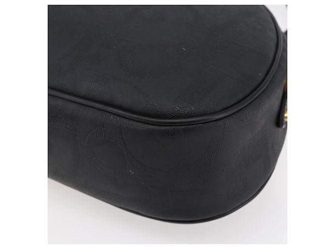 Borsa a Spalla in Tela Trotter Christian Dior Nera Auth ki6126 Nero D'oro - vista 15