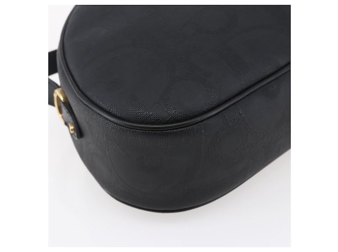 Borsa a Spalla in Tela Trotter Christian Dior Nera Auth ki6126 Nero D'oro - vista 16
