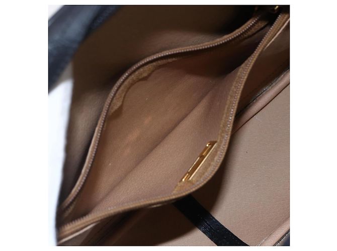 Borsa a Spalla in Tela Trotter Christian Dior Nera Auth ki6126 Nero D'oro - vista 19