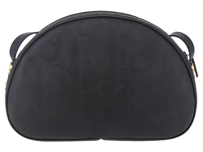Borsa a Spalla in Tela Trotter Christian Dior Nera Auth ki6126 Nero D'oro - vista 2