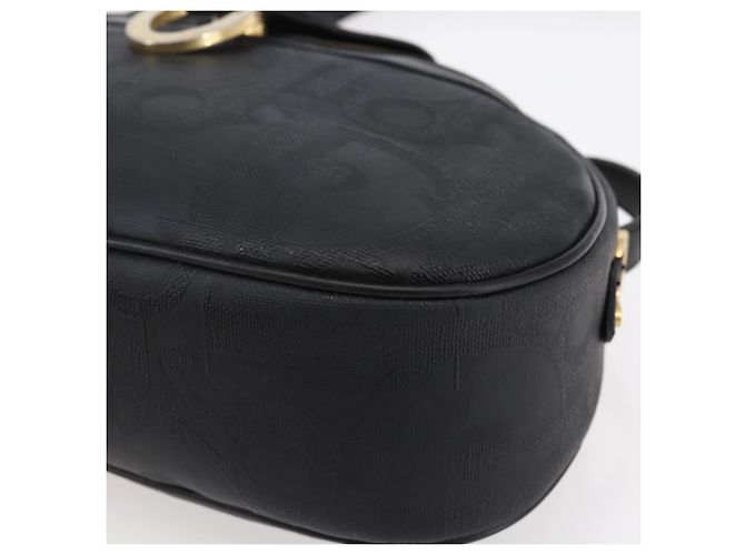 Borsa a Spalla in Tela Trotter Christian Dior Nera Auth ki6126 Nero D'oro - vista 9