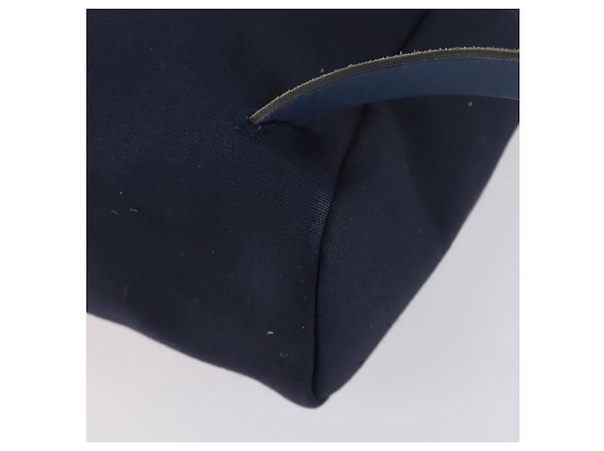Hermès HERMES Zaino Herbag Canvas 2in1 Blu Navy Auth ep11406 - vista 14