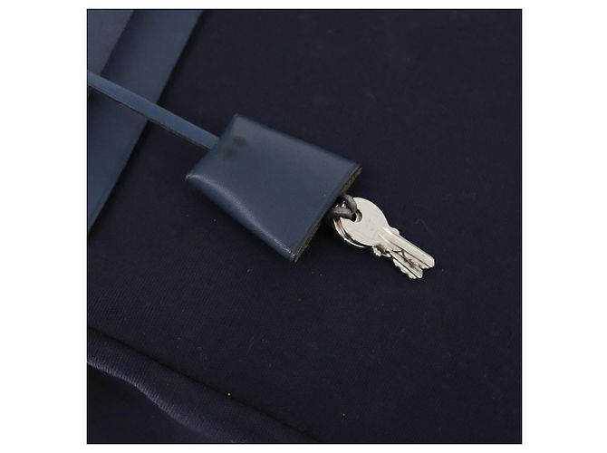 Hermès HERMES Zaino Herbag Canvas 2in1 Blu Navy Auth ep11406 - vista 17