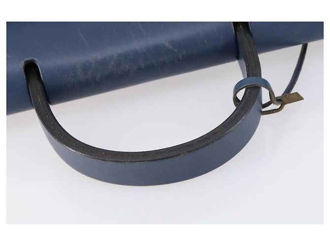 Hermès HERMES Zaino Herbag Canvas 2in1 Blu Navy Auth ep11406 - vista 7