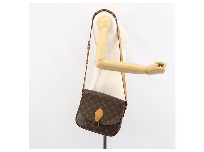 LOUIS VUITTON Monogram Saint Cloud GM Schultertasche Vintage M51242 LV Auth 150801 Monogramm - Ansicht 25