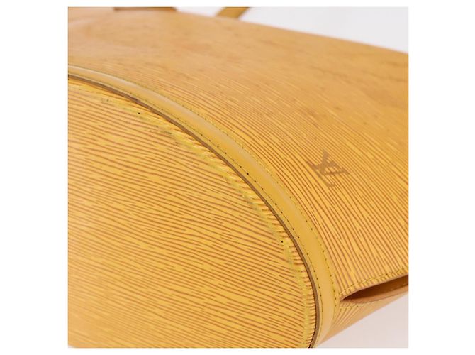 LOUIS VUITTON Borsa da Shopping Epi Saint Jacques Gialla M52269 LV Auth 149155 Giallo - vista 14