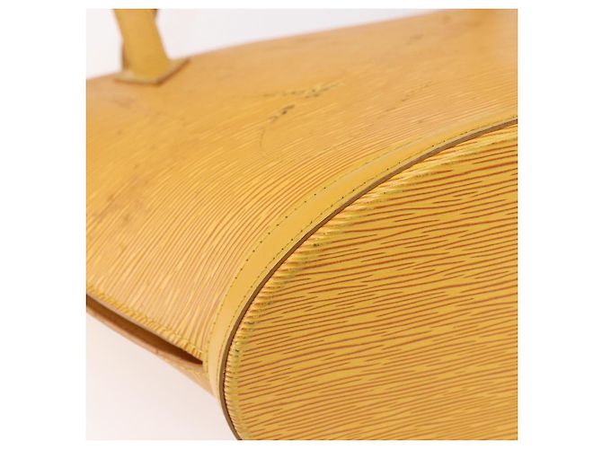 LOUIS VUITTON Borsa da Shopping Epi Saint Jacques Gialla M52269 LV Auth 149155 Giallo - vista 17