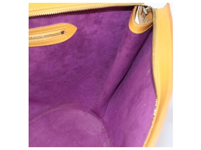 LOUIS VUITTON Borsa da Shopping Epi Saint Jacques Gialla M52269 LV Auth 149155 Giallo - vista 19