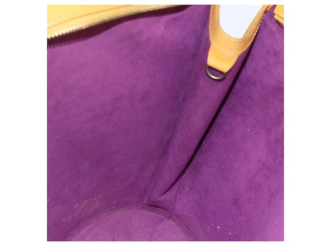 LOUIS VUITTON Borsa da Shopping Epi Saint Jacques Gialla M52269 LV Auth 149155 Giallo - vista 20