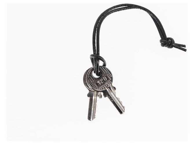 Hermès HERMES Metall Vorhängeschloss Silber Auth hk3165 - Ansicht 6