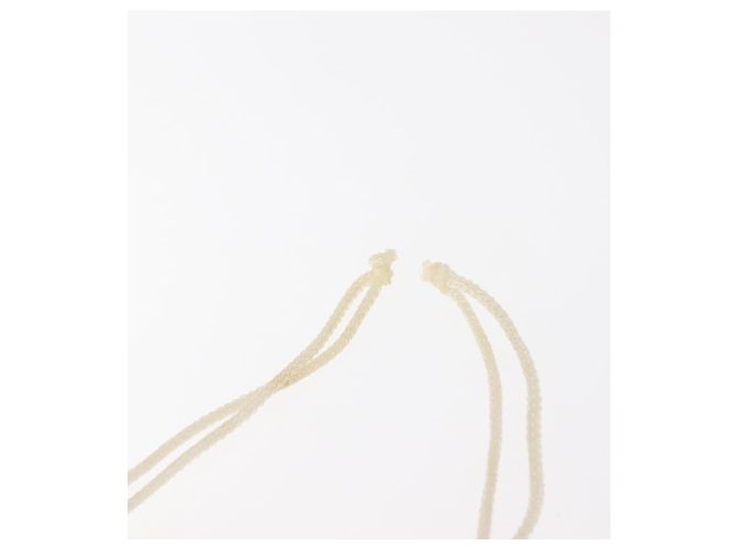 Pochette da Viaggio CHANEL Nuova Linea Nylon Beige CC Auth bs29909 - vista 8