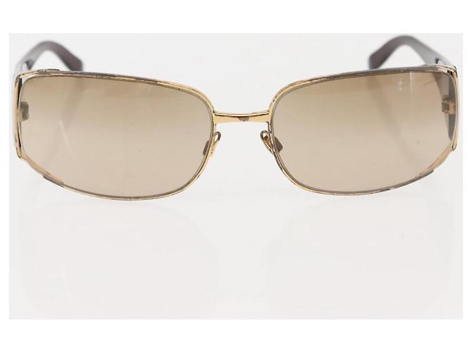 Chloé Gafas de sol Chloe Bulgari Plástico 3Set Marrón Auth sw1698 Castaño - vista 12