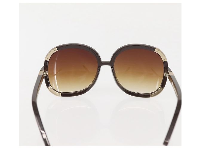 Chloé Gafas de sol Chloe Bulgari Plástico 3Set Marrón Auth sw1698 Castaño - vista 3