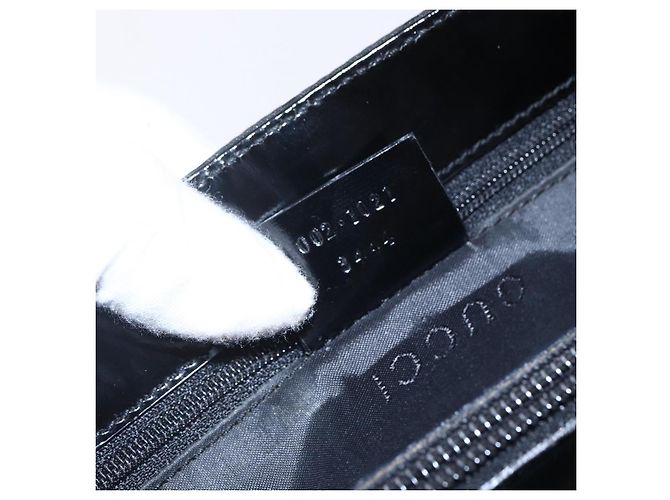 GUCCI GG Canvas Tote Bag Nylon Schwarz Auth ep11191 - Ansicht 12