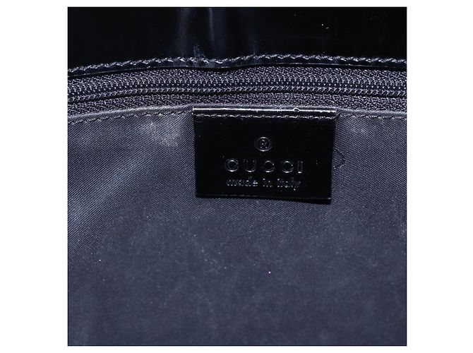 GUCCI GG Canvas Tote Bag Nylon Schwarz Auth ep11191 - Ansicht 17