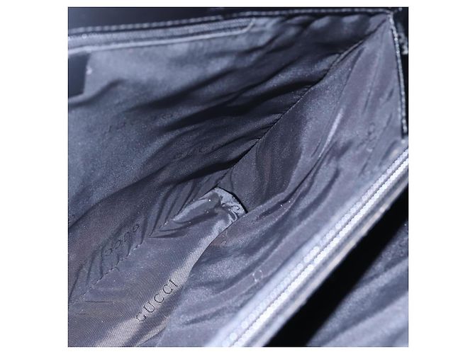GUCCI GG Canvas Tote Bag Nylon Schwarz Auth ep11191 - Ansicht 19