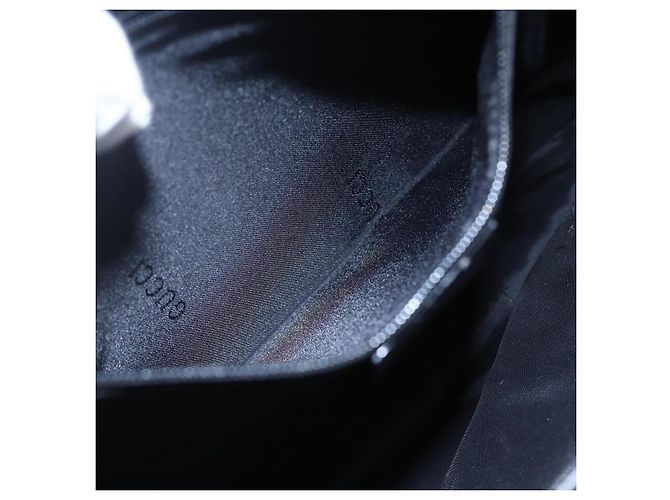 GUCCI GG Canvas Tote Bag Nylon Schwarz Auth ep11191 - Ansicht 21