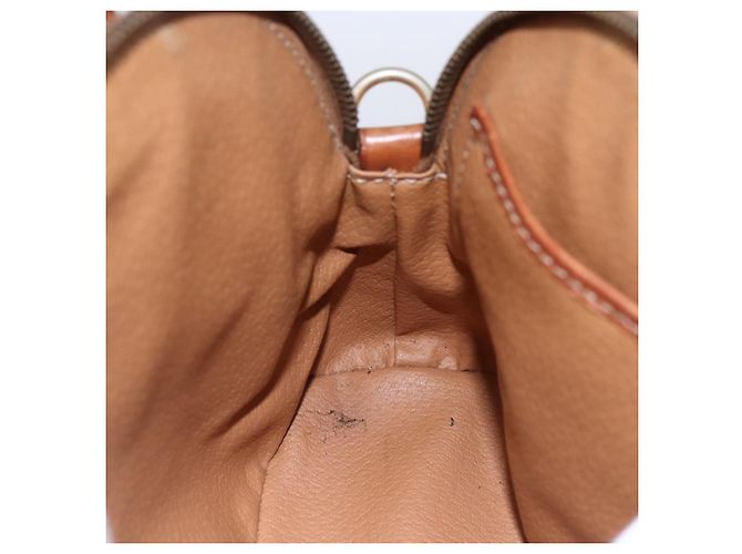 Céline Borsa a mano in tela Macadam CELINE in pelle PVC marrone Auth ki6076 - vista 19