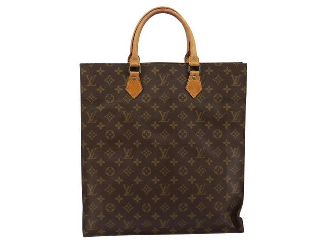 LOUIS VUITTON Borsa Sac Plat Monogram M51140 LV Auth bs29566 Monogramma - vista 2