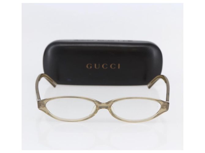 Gafas de sol GUCCI de plástico beige Auth SW1676 - vista 11