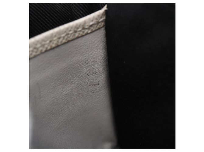 LOUIS VUITTON Pochette Discovery PM Monogram Taigarama Grigio M30279 Auth 147372 Marrone - vista 12