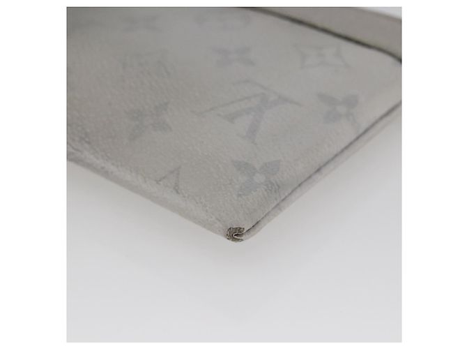 LOUIS VUITTON Pochette Discovery PM Monogram Taigarama Grigio M30279 Auth 147372 Marrone - vista 15