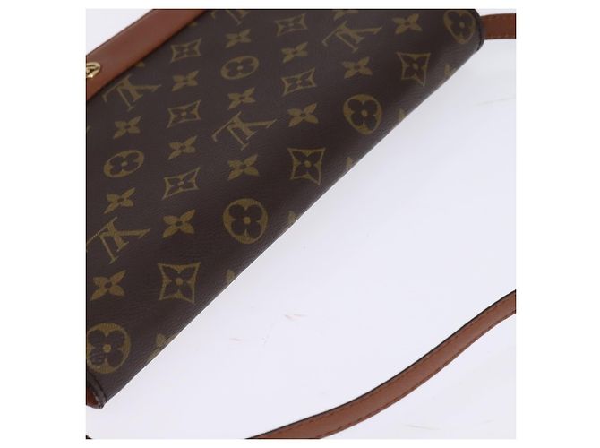 LOUIS VUITTON Borsa a Spalla Monogram Bordeaux 27 M51797 LV Auth ep11293 Monogramma - vista 6
