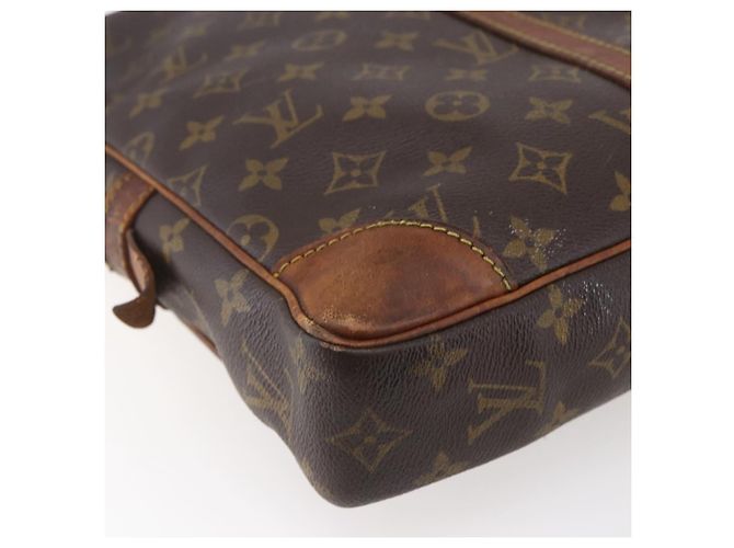 LOUIS VUITTON Monogram Porta Documenti da Viaggio Borsa Business M52005 Auth bs30172 Monogramma - vista 16