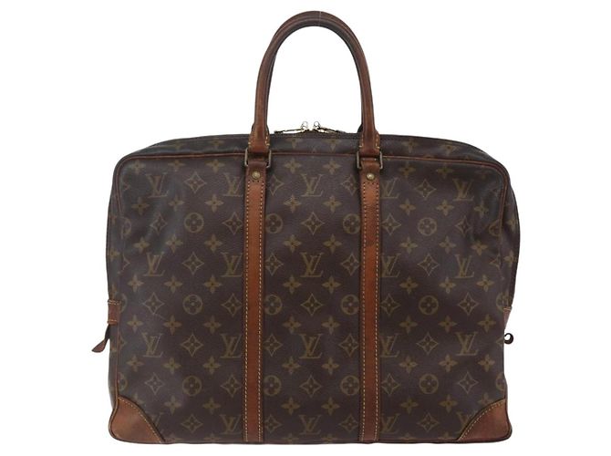 LOUIS VUITTON Monogram Porta Documenti da Viaggio Borsa Business M52005 Auth bs30172 Monogramma - vista 2