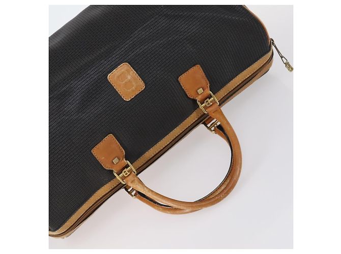 BALLY Borsa a Mano in Pelle PVC 4 Set Nero Rosso Blu Navy Auth bs29555 - vista 10