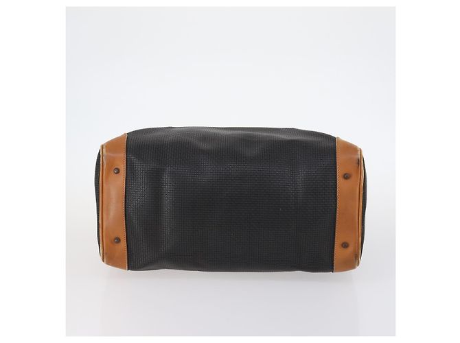 BALLY Borsa a Mano in Pelle PVC 4 Set Nero Rosso Blu Navy Auth bs29555 - vista 12