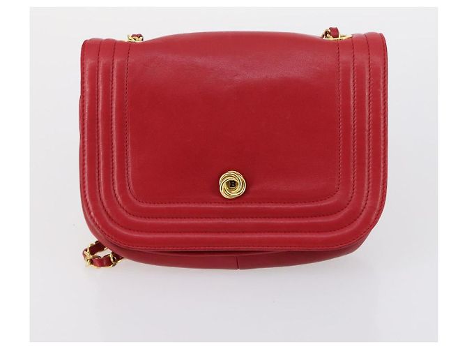 BALLY Borsa a Mano in Pelle PVC 4 Set Nero Rosso Blu Navy Auth bs29555 - vista 20