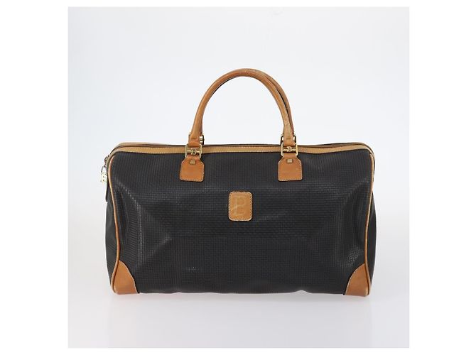 BALLY Borsa a Mano in Pelle PVC 4 Set Nero Rosso Blu Navy Auth bs29555 - vista 8