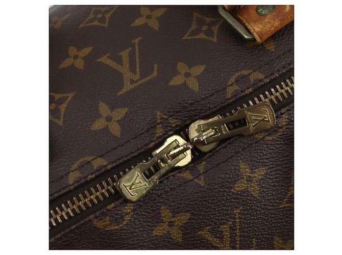 LOUIS VUITTON Borsa Boston Monogram Keepall 55 M41424 LV Auth 145230 Monogramma - vista 10