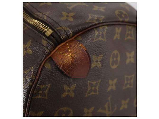 LOUIS VUITTON Borsa Boston Monogram Keepall 55 M41424 LV Auth 145230 Monogramma - vista 18