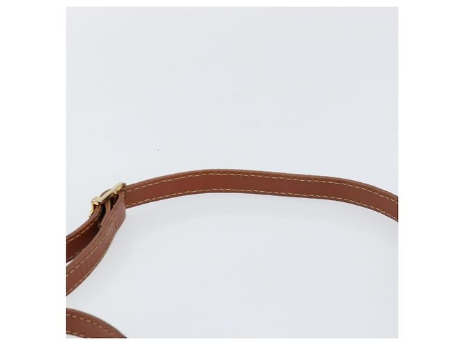 Pequin Borsa a Spalla in Tela Pecan FENDI PVC Nero Marrone oro Auth ep11355 D'oro - vista 8