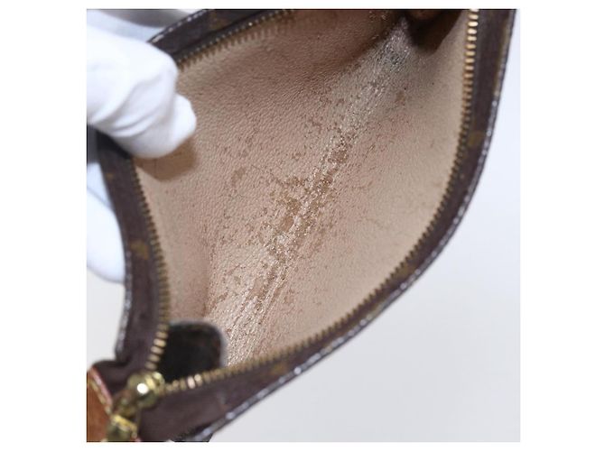 Bucket LOUIS VUITTON Monogramma Secchiello PM Pochette Accessorio LV Auth 147430 - vista 10