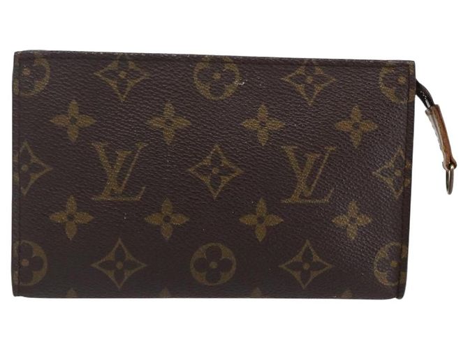 Bucket LOUIS VUITTON Monogramma Secchiello PM Pochette Accessorio LV Auth 147430 - vista 13