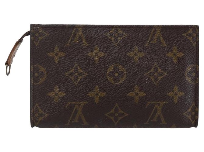 Bucket LOUIS VUITTON Monogramma Secchiello PM Pochette Accessorio LV Auth 147430 - vista 2