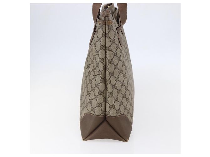 Gucci Borsa Tote GG Supreme in PVC Beige 002 123 0093 Auth ep11324 - vista 5