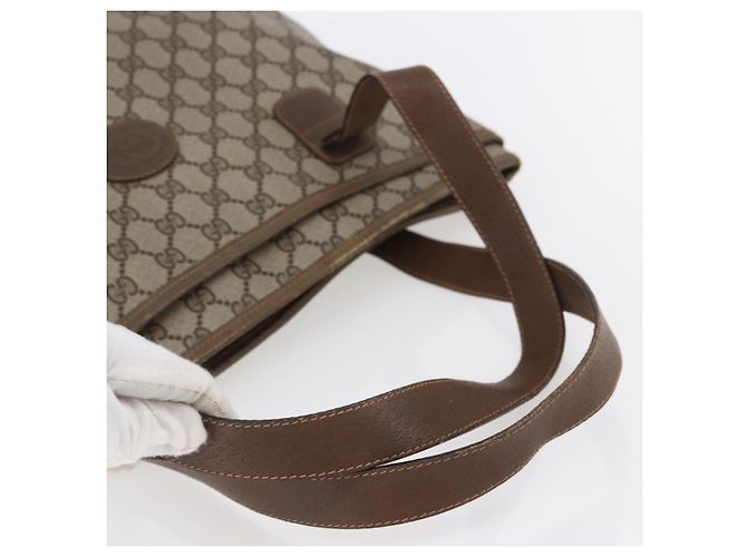 Gucci Borsa Tote GG Supreme in PVC Beige 002 123 0093 Auth ep11324 - vista 7