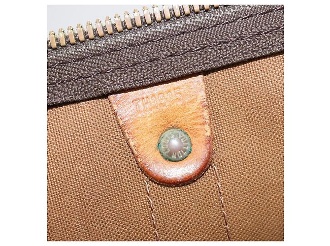 LOUIS VUITTON Monogram Keepall Bandouliere 55 Borsa Boston M41414 LV Auth 145385 Monogramma - vista 12