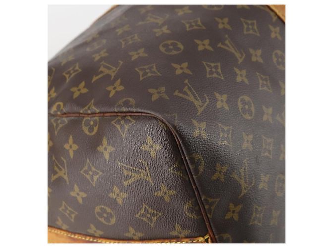 LOUIS VUITTON Monogram Keepall Bandouliere 55 Borsa Boston M41414 LV Auth 145385 Monogramma - vista 15