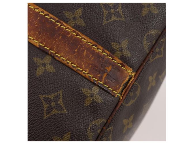 LOUIS VUITTON Monogram Keepall Bandouliere 55 Borsa Boston M41414 LV Auth 145385 Monogramma - vista 18